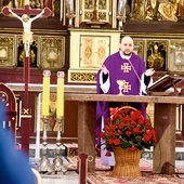 Modlitwie przewodniczył  ks. Piotr Nowak.