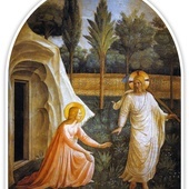 Guido di Pietro da Mugello, zwany Fra Angelico
Noli me tangere 
fresk, 1438–1450
Klasztor San Marco, Florencja