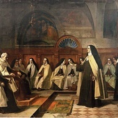 Benito Mercadé y Fábregas, Św. Teresa od Jezusa, olej na płótnie, 1868, Museo de Zaragoza, Saragossa