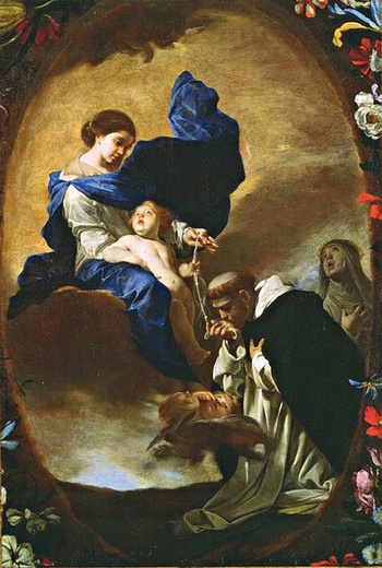 Bernardo Cavallino, „Wizja świętego Dominika”, ok. 1640 r.