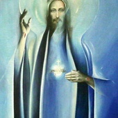 Chrystus z obrazu w kościele akademickim KUL.