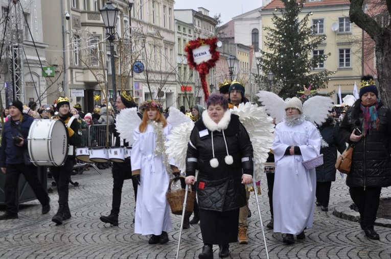 Uliczne jasełka w Zielonej Górze