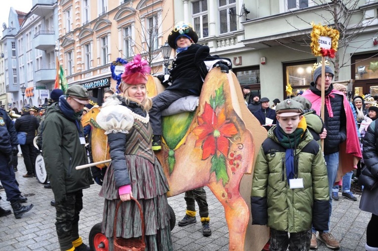 Uliczne jasełka w Zielonej Górze