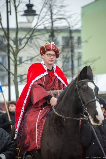 Trzej Królowie na ulicach Głogowa