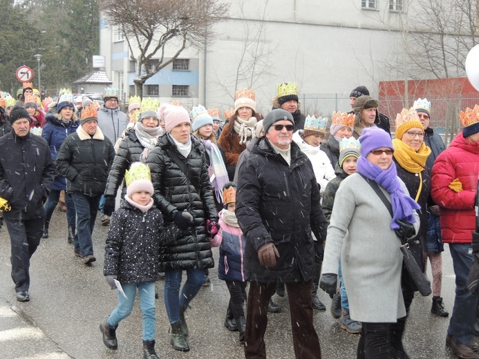 Orszak tzrech Króli w Żychlinie