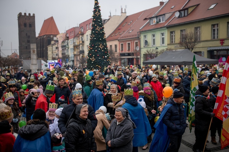 Orszak Trzech Króli w Środzie Śląskiej 2024