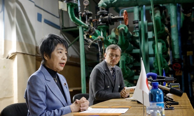 Szefowa MSZ Japonii: przeznaczymy 37 mln USD na pomoc Ukrainie