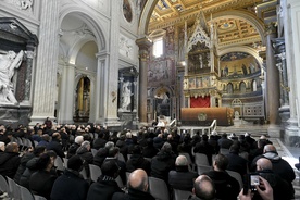 Podczas spotkania papieża z kapłanami u Jana na Lateranie