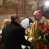 Prymicje bp. Sławomira Szkredki w Starym Bielsku.