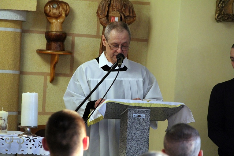 Chrzest, Pierwsza Komunia św. i bierzmowanie w więzieniu w Wołowie 2024