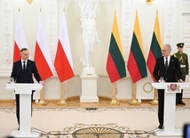 Prezydenci Polski i Litwy: wsparcie Ukrainy i rozwój naszych zdolności obronnych to priorytety