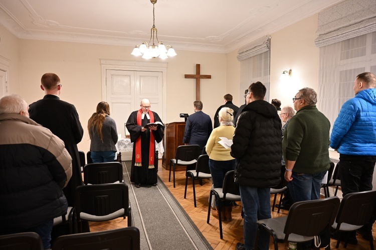 Modlitwa ekumeniczna u gdańskich metodystów