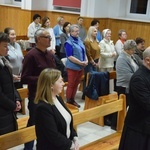 Uczestnicy spotkania wzięli udział w nabożeństwie słowa Bożego