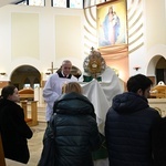 O. Robert Krawiec OFM Cap. i relikwie św. Ojca Pio w Cygańskim Lesie