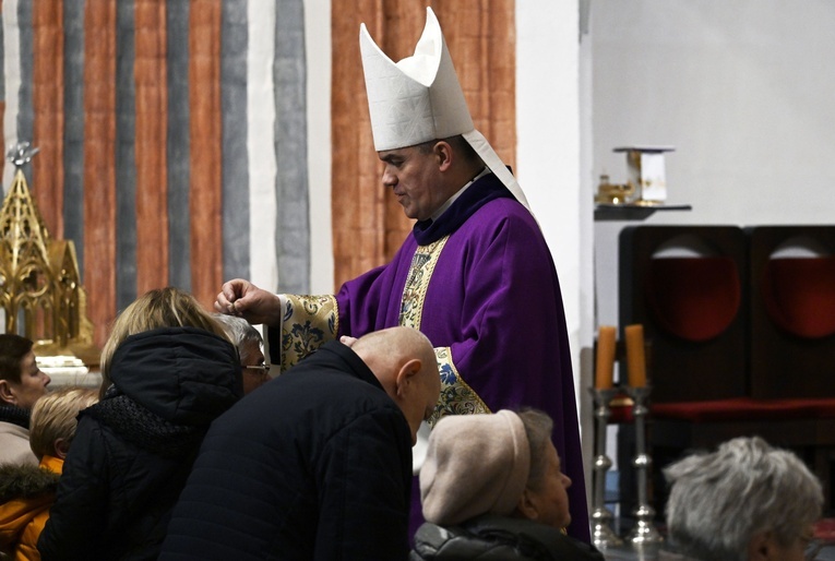 Środa Popielcowa w koszalińskiej katedrze