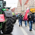 Olsztyn. Protest rolników