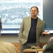 Spotkanie prowadził dr hab. Dariusz Kaczor z Uniwersytetu Gdańskiego.
