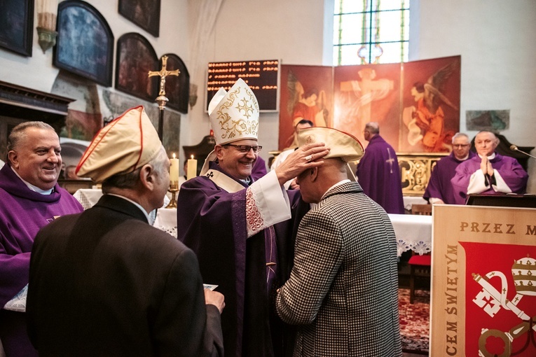 Podczas Eucharystii w szeregi wspólnoty wstąpił nowy członek – brat Dariusz Gowkielewicz z parafii pw. św. Krzysztofa w Gdańsku.