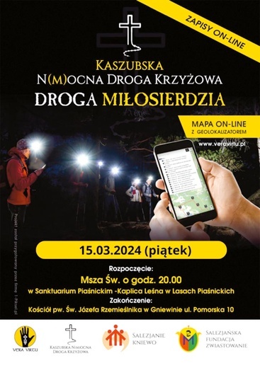 Pomocą podczas wędrówki będzie mapa online z geolokalizatorem.