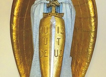 Figura z kościoła św. Alberta Wielkiego w Gliwicach. 