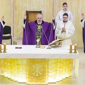 Eucharystia była głównym wydarzeniem dnia skupienia.