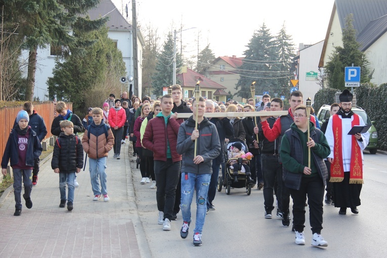 Radgoszcz. Plenerowa Droga Krzyżowa