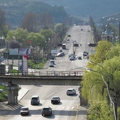 Nieoficjalna granica między Mołdawią i Naddniestrzem w mieście Rybnica.