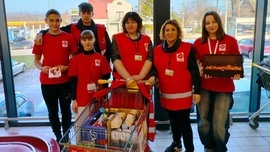 1404 wolontariuszy Caritas zebrało prawie 23 tony żywności