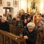 Zakliczyn. Wprowadzenie relikwii św. Rity do kościoła św. Idziego