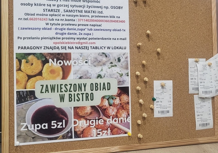 Akcja "Zawieszony obiad" działa w Opolu