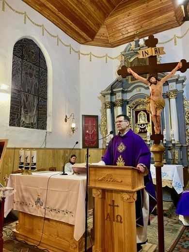 Mszy św. przewodniczył ks. Andrzej Jędrzejewski.