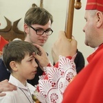 Bierzmowanie w bazylice św. Małgorzaty w Nowym Sączu