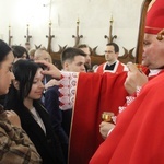 Bierzmowanie w bazylice św. Małgorzaty w Nowym Sączu