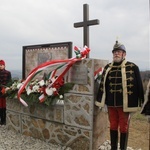 Tęgoborze. Pomnik dla mieszkańców Zawadki