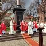 Niedziela Męki Pańskiej, zwana Niedzielą Palmową, na Ostrowie Tumskim