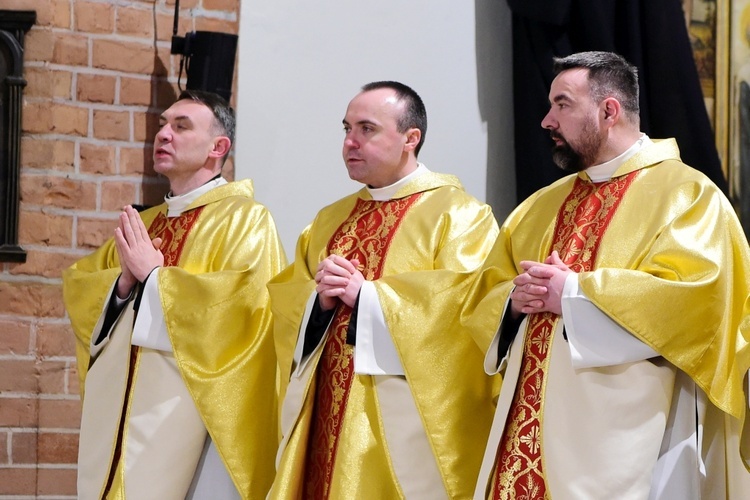 Msza Wieczerzy Pańskiej - konkatedra św. Jakuba w Olsztynie