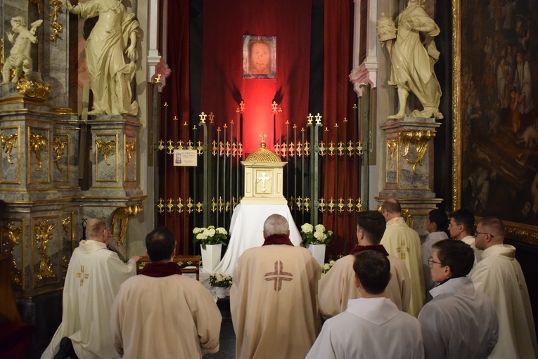 Msza Święta Wieczerzy Pańskiej w sandomierskiej katedrze