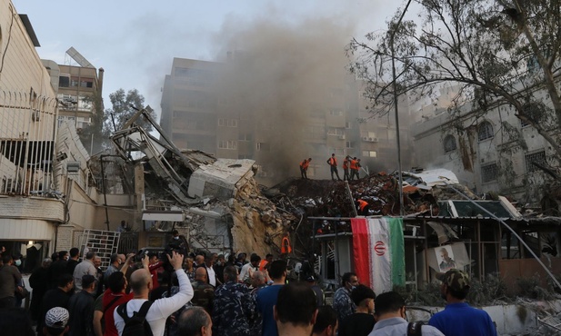 Po ataku na placówkę dplomatyczną Iranu w Damaszku