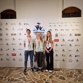 Piotr Matejuk, Łucja Bojnowska i Maja Przysucha wzięli udział w ogólnopolskim etapie olimpiady.