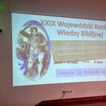 Wojewodzki finał konkursu biblijnego