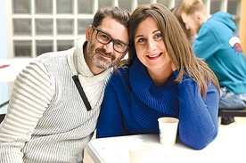 Sandra i Michał Dudowie – organizatorzy spotkań dla małżonków.