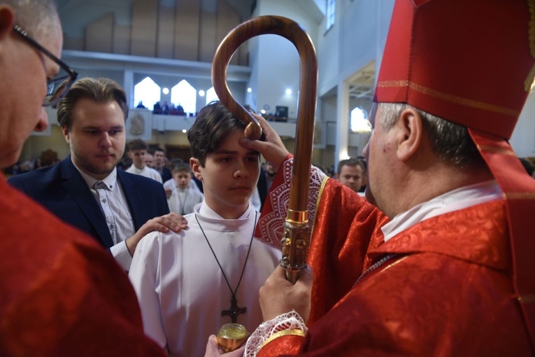 Bierzmowanie w parafii Trójcy Przenajświętszej w Mielcu 2024