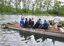 Początek sezonu flisackiego 