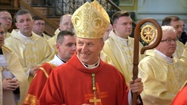 Modlitwie w katedrze przewodniczył bp M. Solarczyk.