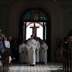 Konsekracja ołtarza u dominikanów w Tarnobrzegu