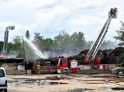Siemianowice Śląskie. Prokuratura rozpoczęła śledztwo w sprawie pożaru na składowisku odpadów