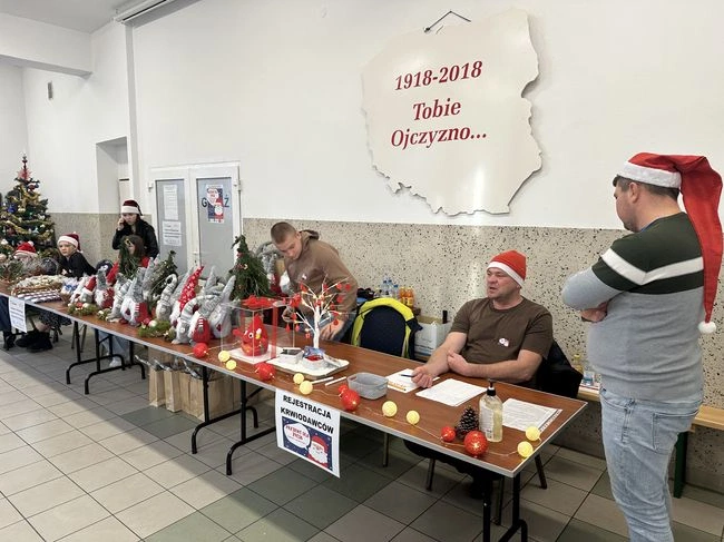 Zbiórka krwi i darów w Zbydniowie