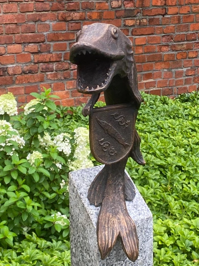 Rybnik. Szczupak symbolem miasta