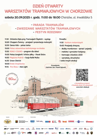 Chorzów. W sobotę dzień otwarty Warsztatów Tramwajowych