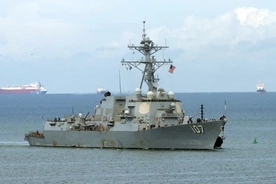 Amerykański niszczyciel w pobliżu Wenezueli